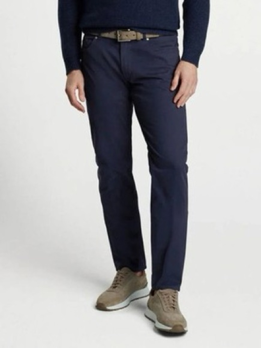 Peter Millar Crown Crafted Surge Performance Pants Navy Blue 30x30 Slim Fit